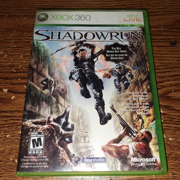 Shadowrun (Microsoft Xbox 360, 2006) - Picture 1 of 3